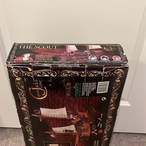 Captain Jacks Cove The Scout Pirate Ship toy set Jake Black Momma Rose Mock new - Picture 11 of 16